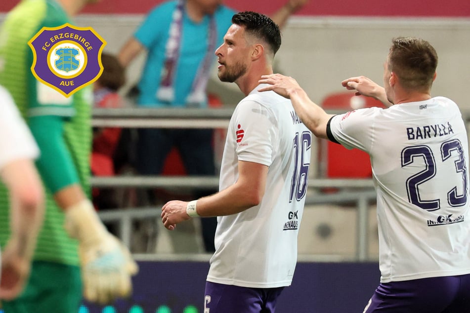 Erster Sieg seit 135 Tagen: Aue biegt 1:3-Rückstand um