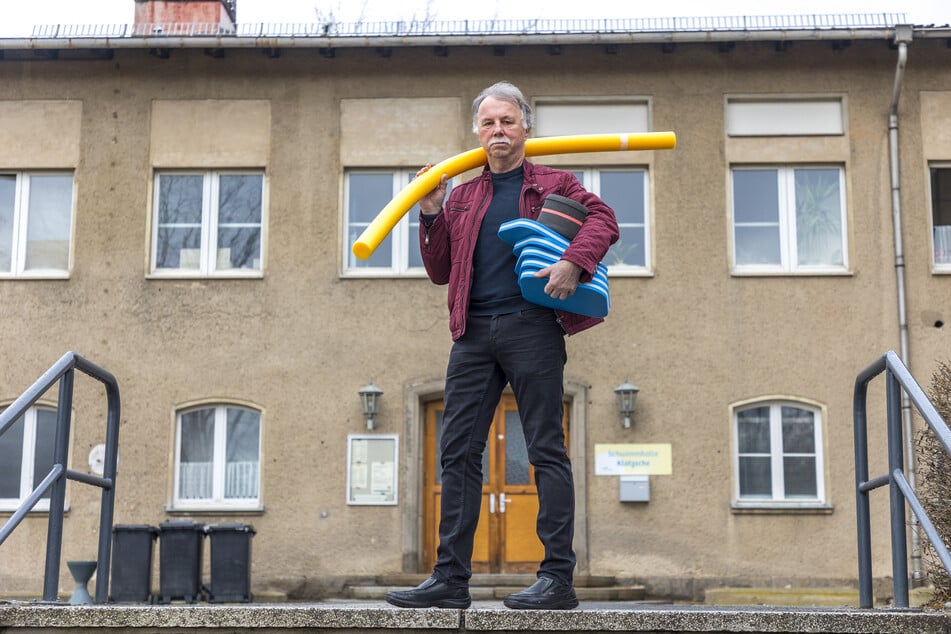 Alarmiert ob der möglichen Schließung in diesem Jahr: Vereins-Chef Steffen Herzog (68).