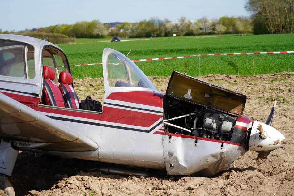 Die Insassen des Flugzeugs hatten bei dem Unfall in Bayern Glück im Unglück.