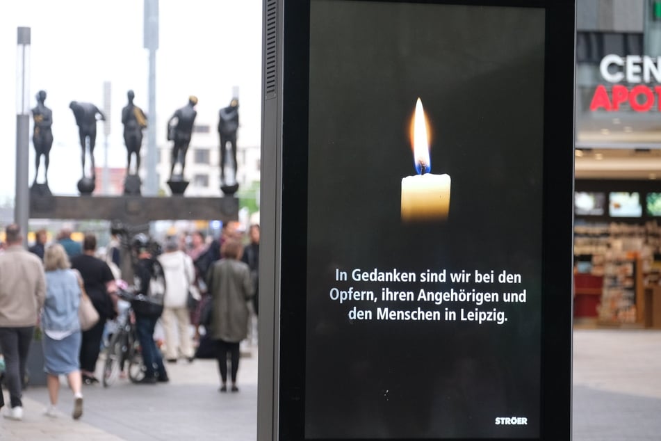 Leipzig: Nach Amokfahrt in Leipzig: Stadt und RB Leipzig setzen Zeichen der Trauer