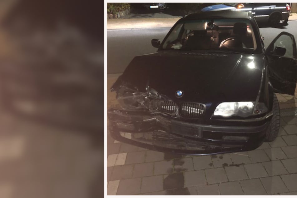 Die Polizei griff den BMW-Fahrer dann vor seiner Wohnung auf.