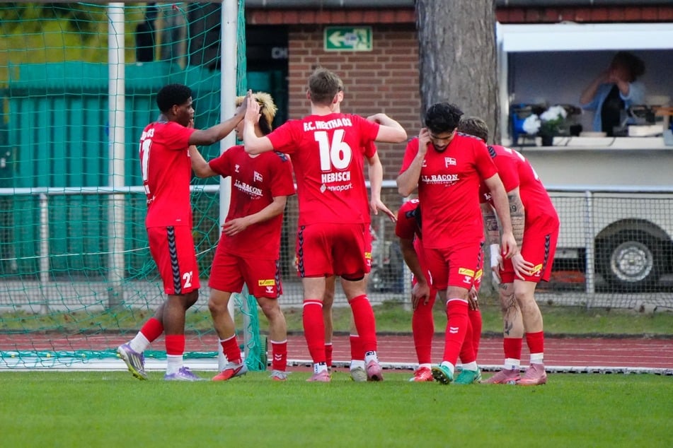 Das abgeschlagene Schlusslicht aus Zehlendorf bejubelte in der 35. Minute die überraschende Führung.