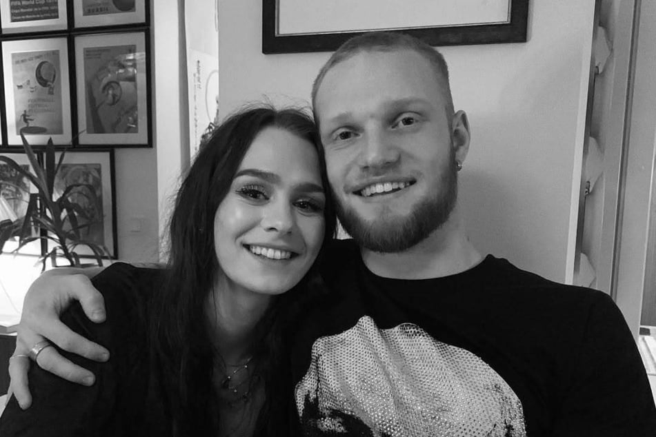 Nils Fröling und seine Hanna glücklich auf Instagram.