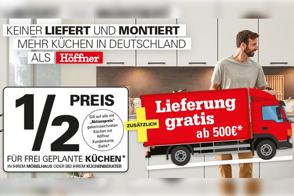 Mit einem Klick aufs Bild kommt Ihr direkt zur Küchenberatung von Höffner.