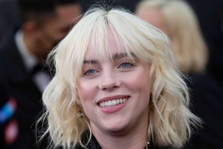 Billie Eilish at the No Time To Die world premiere in London, UK on September 28.