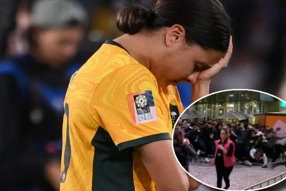 Fans durchbrechen Barrikaden! Irre Szenen bei Halbfinal-Aus der Matildas
