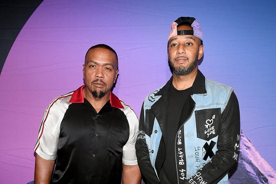 Music producers Timbaland (l.) and Swizz Beatz are suing the social media company Triller for millions of dollars in unpaid dues for their hit web show Verzuz.