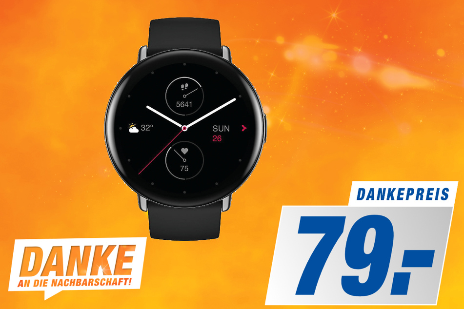 Zepp-Smartwatch für 79 Euro.