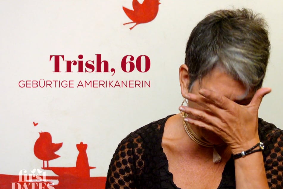 Trish (60) findet ihren Date-Partner zwar interessant, doch viel von sich erzählen konnte sie nicht.