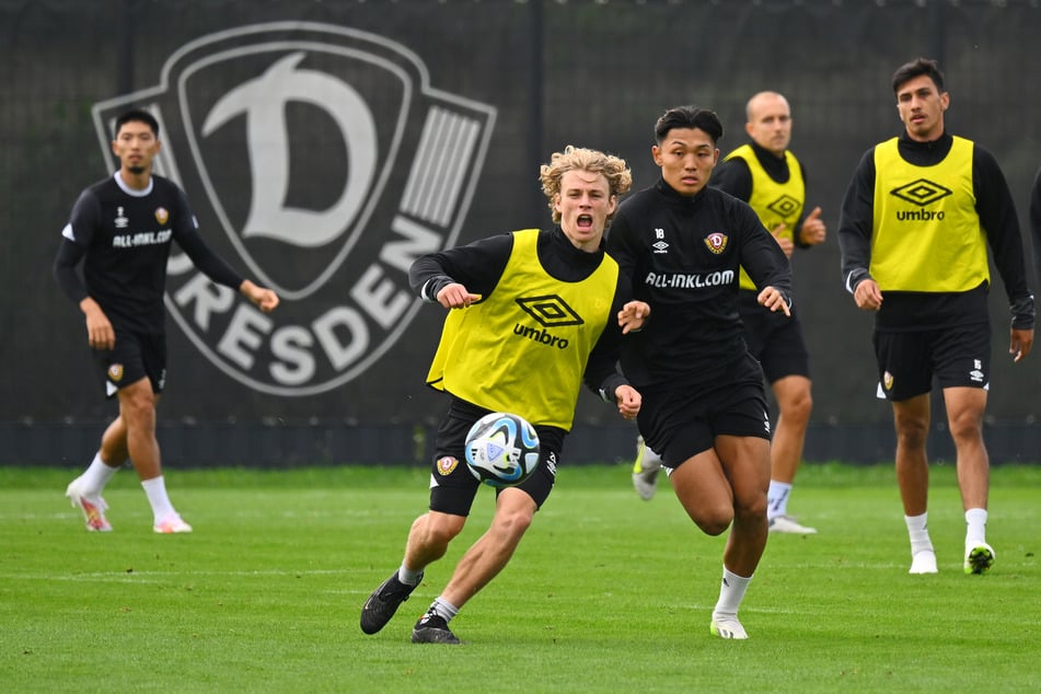 Jongmin Seo (24, 3.v.l.) stand mehr als zwei Jahre bei Dynamo Dresden unter Vertrag.