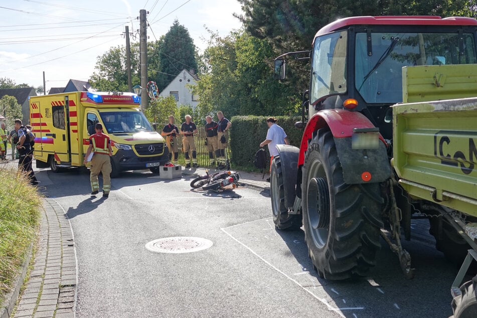 Zahlreiche Rettungskräfte waren vor Ort.