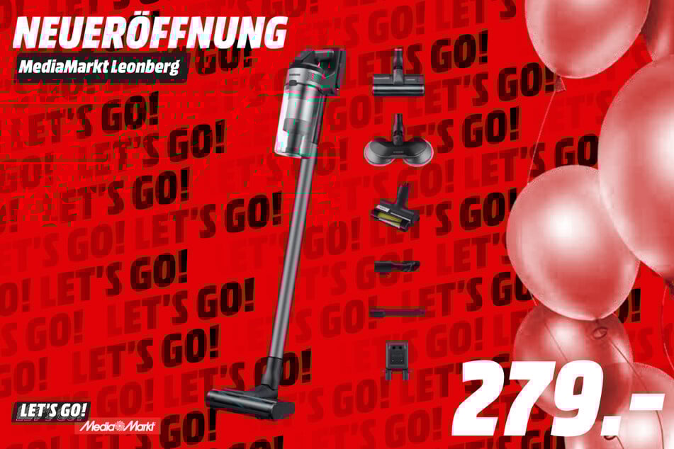 Samsung-Stielsauger für 279 Euro.