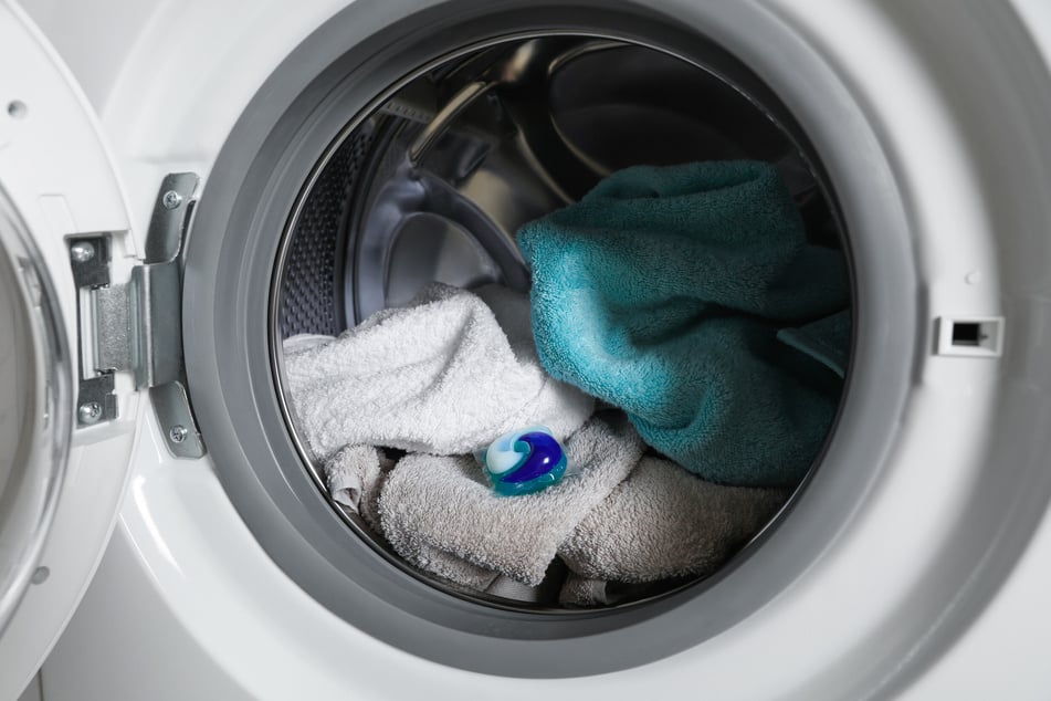 Wäsche-Pods gehen zusammen mit der Wäsche direkt in die Trommel.