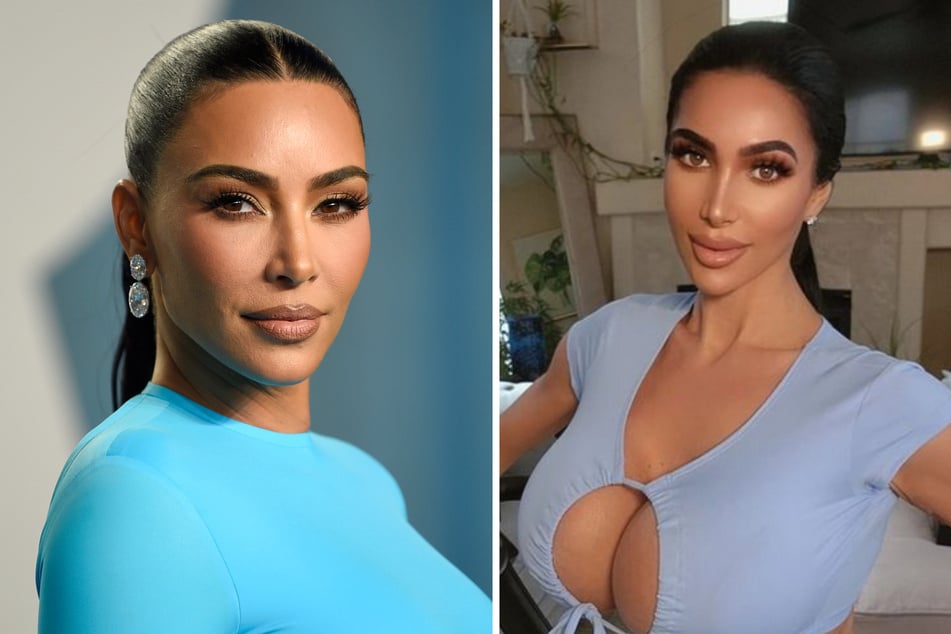 Christina Ashten Gourkani (†34, r.) wollte aussehen wie ihr großes Vorbild Kim Kardashian (45, l.) und bezahlte dafür mit ihrem Leben.