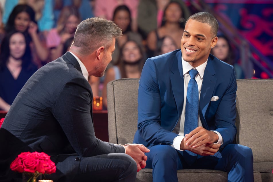 Grant Ellis (r.) competed on Jenn's season of The Bachelorette in 2024.