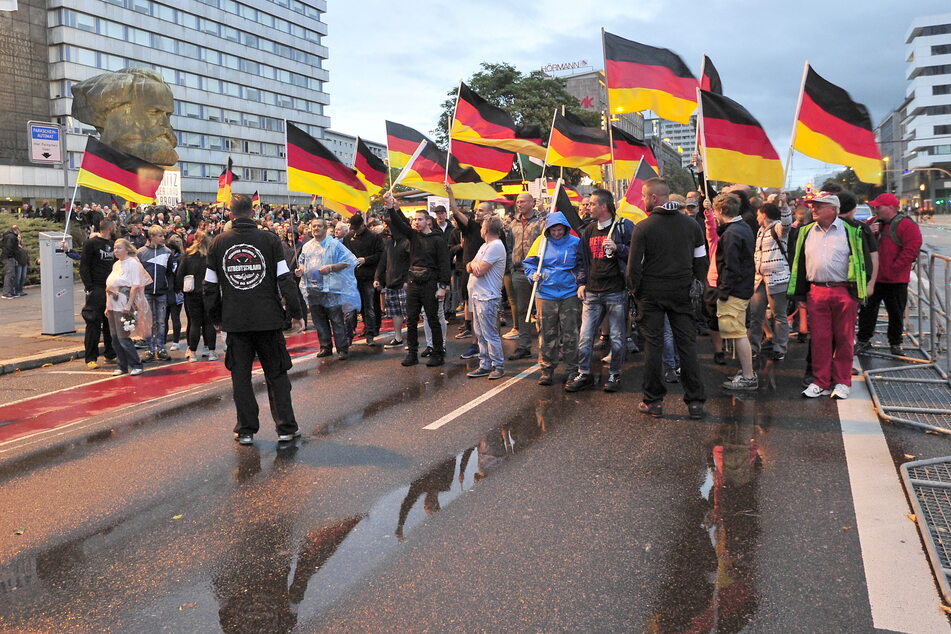August/September 2018 (F.) als Vorbild: Die Fraktion Pro Chemnitz/Freie Sachsen hat auch für 2025 Demos angekündigt.