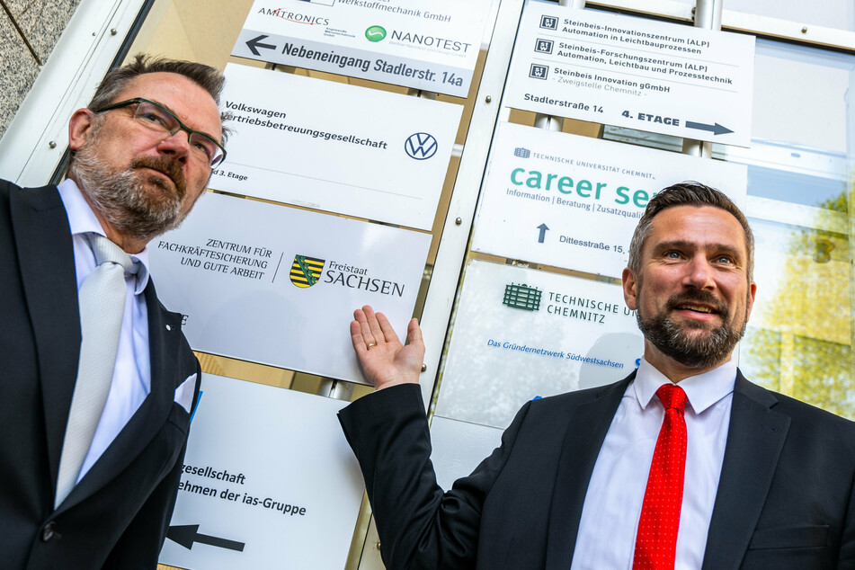 Wirtschaftsminister Dulig eröffnet Zentrum für Fachkräftesicherung in Chemnitz