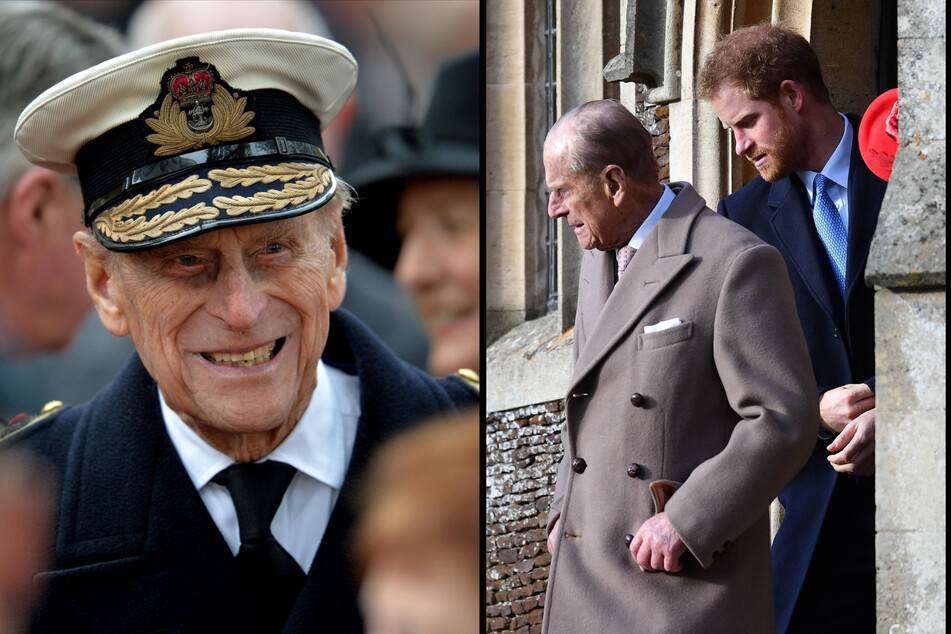 Prince Harry (r.) shared insights about Prince Philip (l.) making it clear that as much as he was royal, he was also a beloved grandpa.