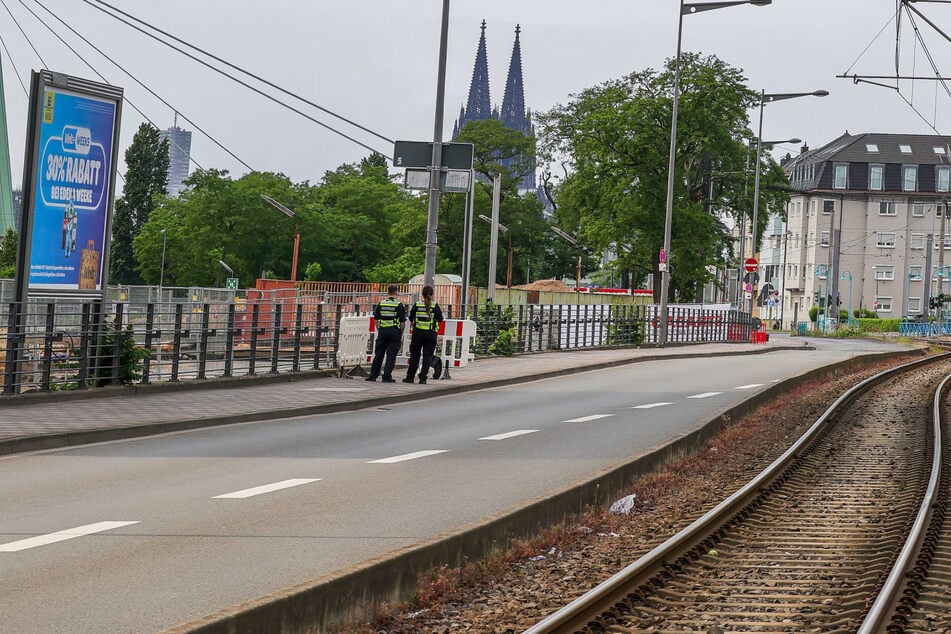 Die Siegburger Straße in Deutz ist eine der wichtigsten Verkehrsachsen im Rechtsrheinischen.