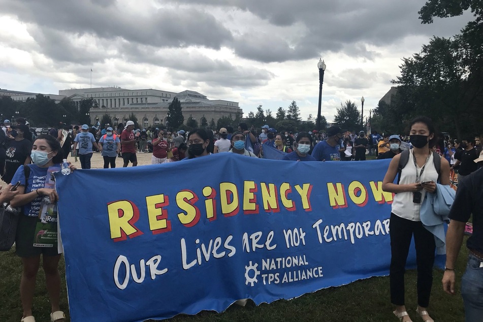 In addition to TPS extension, the National TPS Alliance demands permanent residency and a pathway to citizenship for Central Americans living in the US.