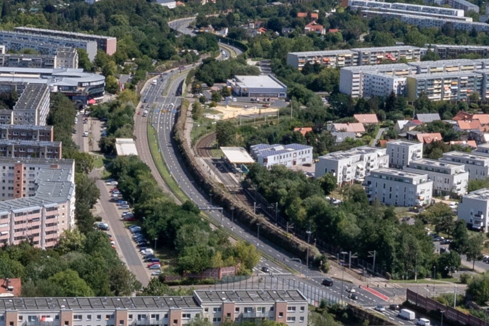 An der Tram-Haltestelle "Schlehenstraße" in Gorbitz kam es vergangene Woche zu einem erschreckenden Zwischenfall. (Archivfoto)