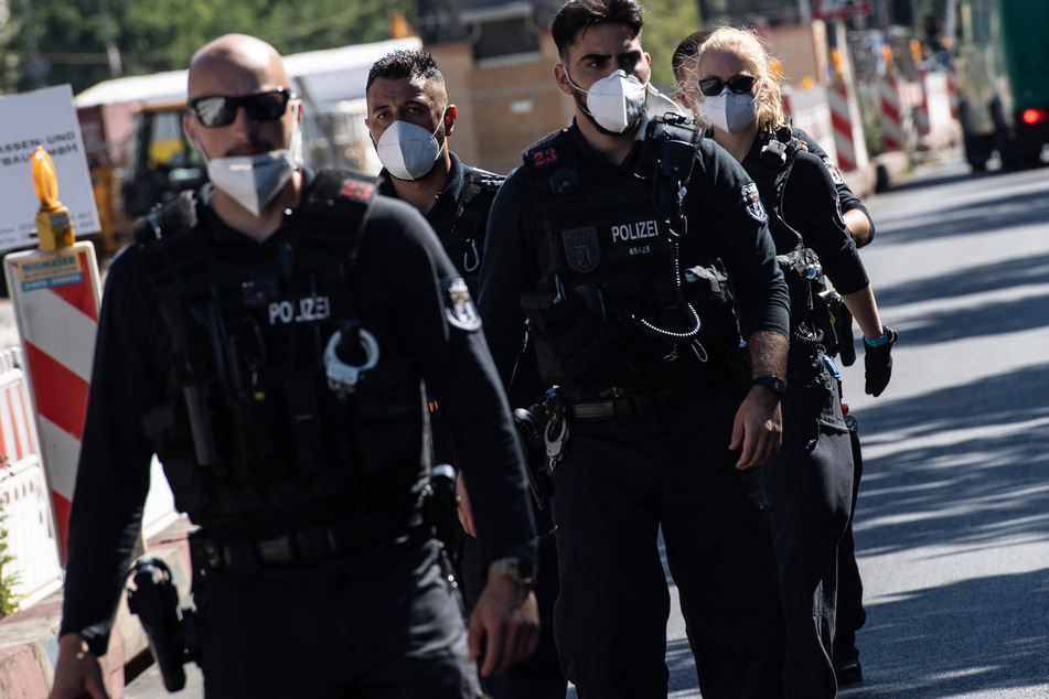 Tausende Demonstranten sind am Samstag in Berlin unterwegs.