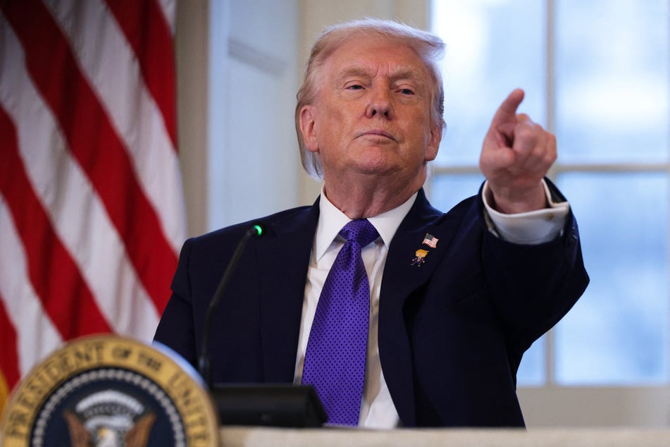 President Donald Trump on Friday again suggested the use of force to seize Greenland as he brushed aside Denmark's sovereignty over the autonomous Arctic island.