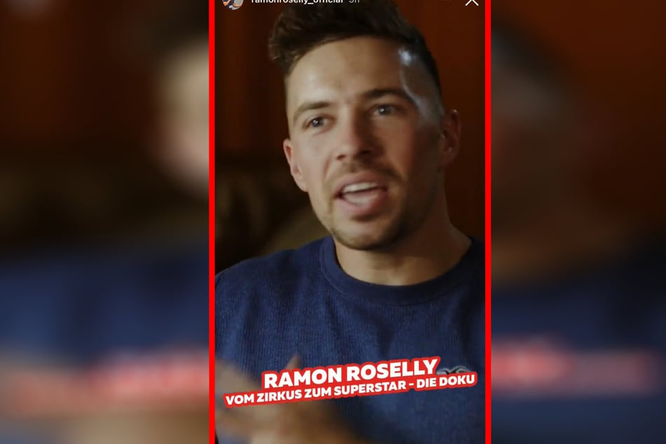 "Ich hab' immer gedacht, ich hör jetzt nicht richtig": Auf Instagram teilte Ramon Roselly (27) Ausschnitte der neuen Doku über seinen Weg vom Zirkus zum Superstar.
