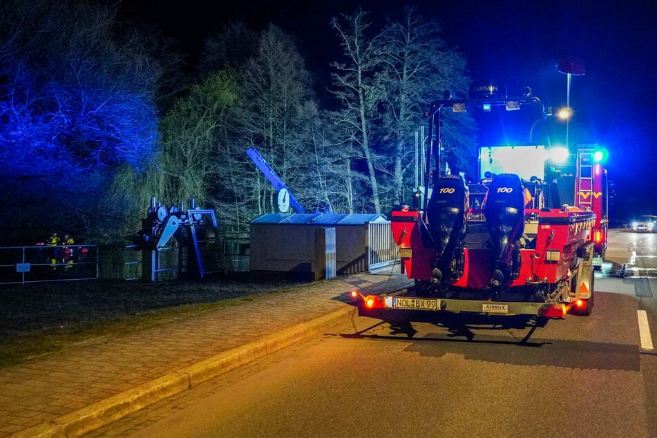 Großeinsatz in der Oberlausitz: Person in Fluss gemeldet - Polizei startet umfangreiche Suche