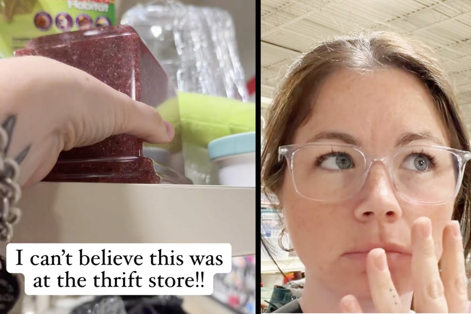 Trödelfan Christy Grace stieß in einem Secondhand-Laden auf einen traurigen Gegenstand.
