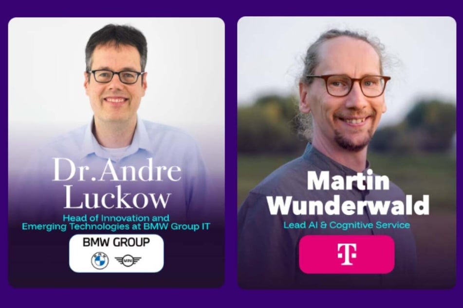 Dr. Andre Luckow (BMW Group) und Martin Wunderwald (Telekom)
