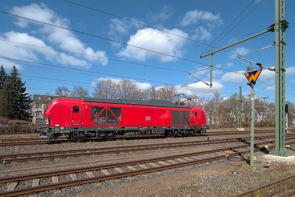 Zwischen Chemnitz Hauptbahnhof und Chemnitz Süd fahren die Züge im Güterverkehr nun elektrisch.