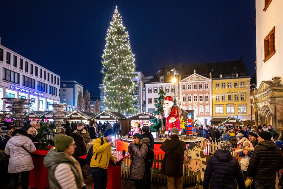 Am 1. Dezember beginnt der Chemnitzer Weihnachtsmarkt.
