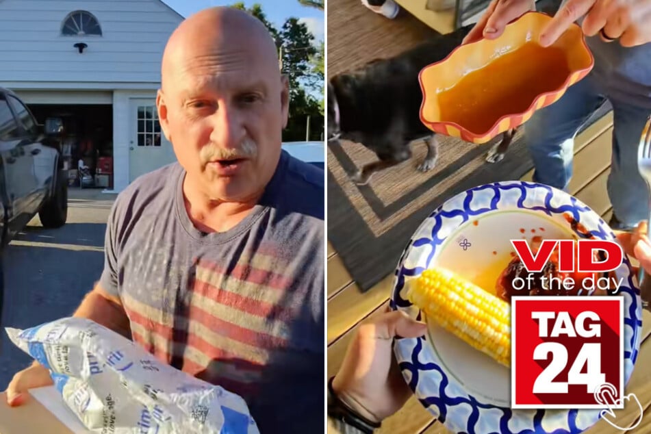 This Amazon driver got an unexpected invite to eat while delivering packages!