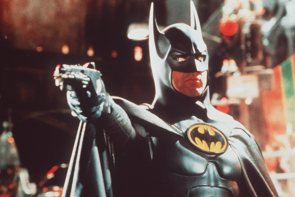 Michael Keaton spielt bei Batmans Rückkehr aus dem Jahr 1992 den Fledermausmann.