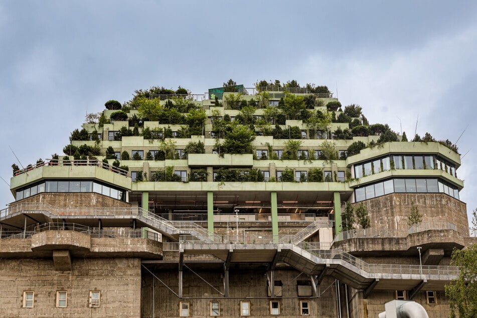 Der Grüne Bunker wurde um 20 Meter aufgestockt.