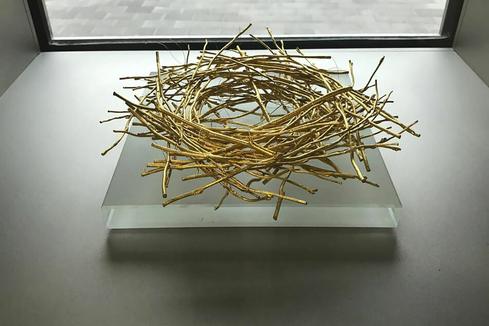 Das goldene Nest hat einen Wert von etwa 28.000 Euro.
