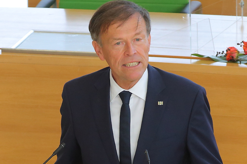 Landtagspräsident Matthias Rößler (66, CDU) sprach sein Beileid aus.