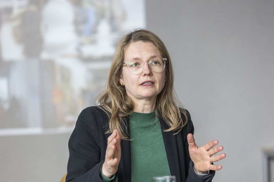 Kulturbürgermeisterin Annekatrin Klepsch (48, Linke): "Aufgrund der Haushaltssperre kann ich an der Vorlage nichts ändern."