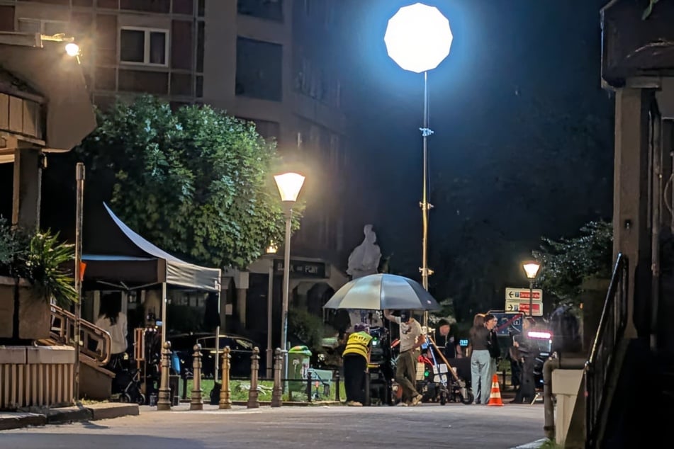 Ende Mai drehte das Team unter anderem im Leipziger Kolonnadenviertel.