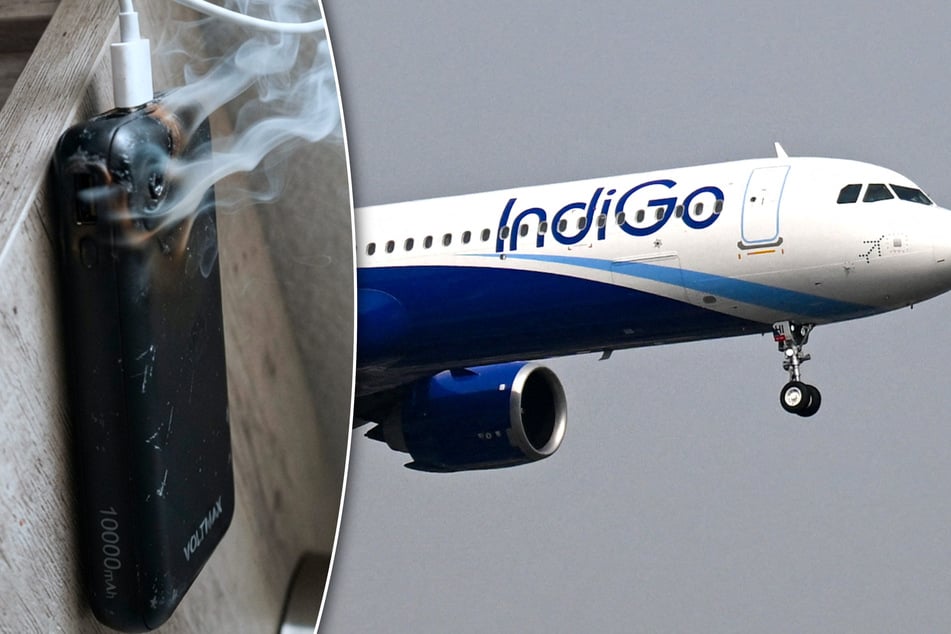 Flammen an Bord! Flugzeug muss wegen brennender Powerbank notlanden