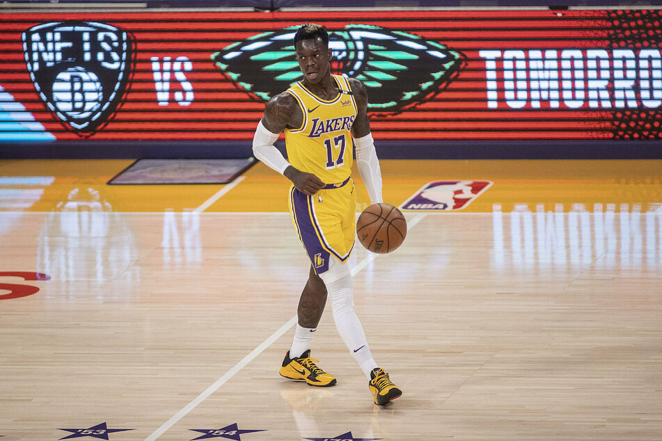 Dennis Schroder scored 21 points to lead the Lakers over the Magic 114-103 on Monday night