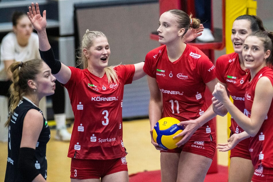 Am Dienstag schmiss der DSC Schwerin aus dem CEV-Cup. Gelingt am Samstag der dritte Sieg im dritten Aufeinandertreffen in Serie?