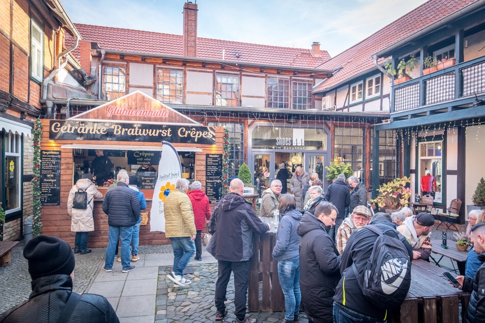 Kunden können sich nach oder vor dem Besuch des "Shoes 44" im "Schuhhof" stärken.