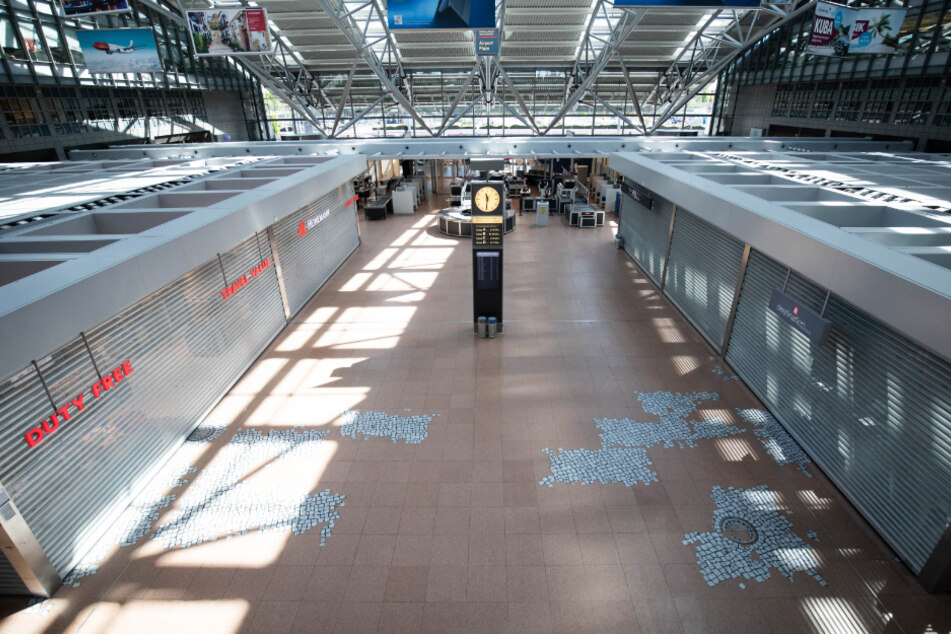 Coronavirus lässt Hamburger Flughafen verwaisen