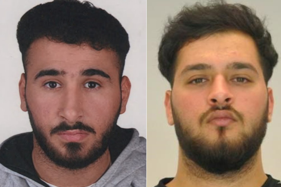 Die Polizei fahndet noch nach den Zwillingen Abdul Majed Remmo (21, l.) und Mohamed Remmo (21)