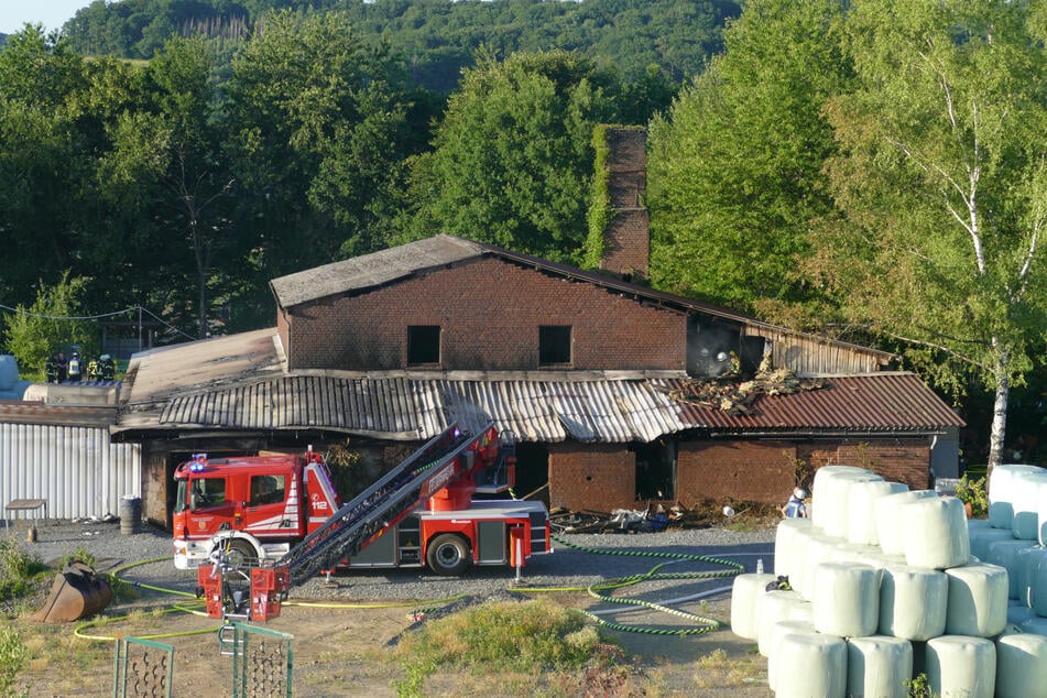 Aufgrund der Komplexität der ehemaligen Ziegelei, in der es unter anderem unterirdische Brennkammern gibt, dauerte der Einsatz mehrere Stunden.