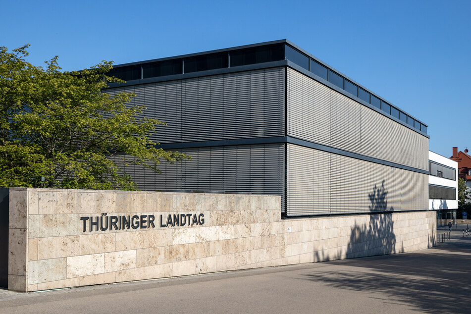 Die Polizei war im Thüringer Landtag im Einsatz. (Archivbild)