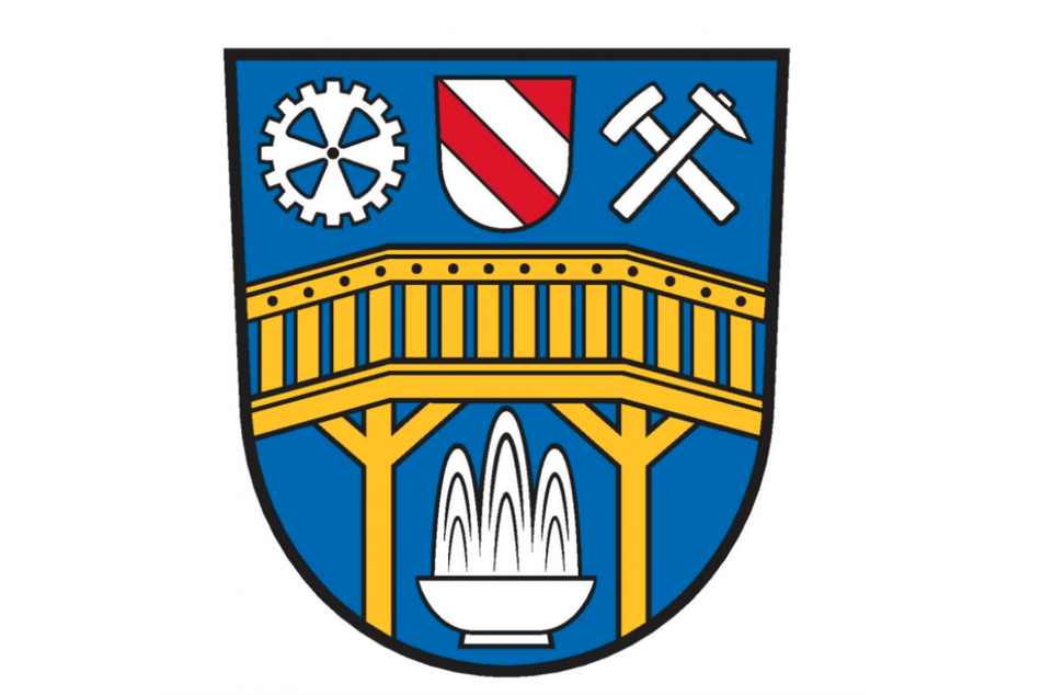 Das neue Wappen der Stadt Aue-Bad Schlema stößt im Netz auf heftige Kritik.
