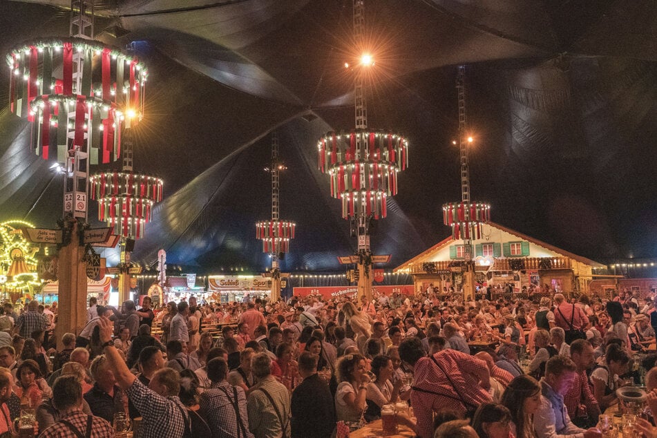 Voll wie jedes Jahr: Auch das Pichmännel-Oktoberfest 2023 war gut besucht.